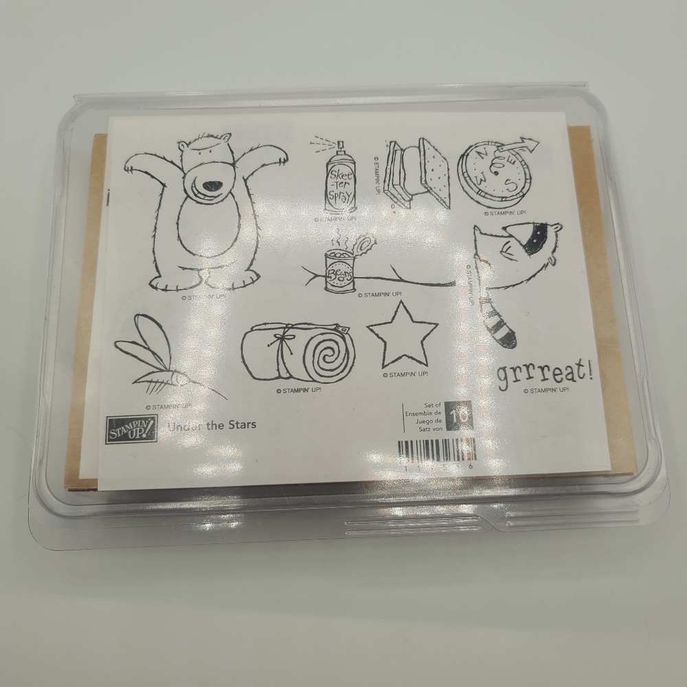 Stamping Up! Stamps Only 3 have been used. 7 to be put together.